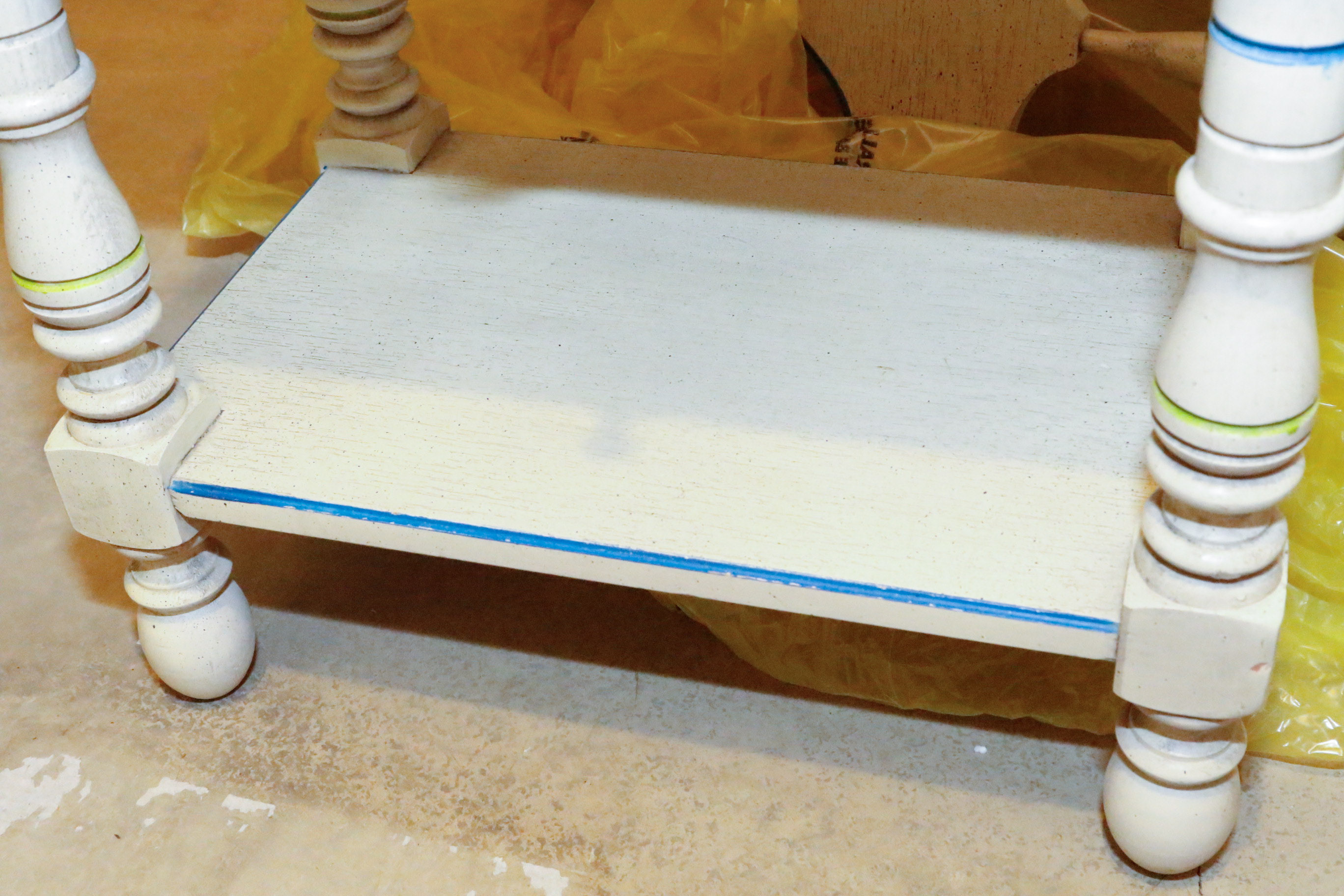 Vintage Stanley Bed Frame with Matching Nightstands