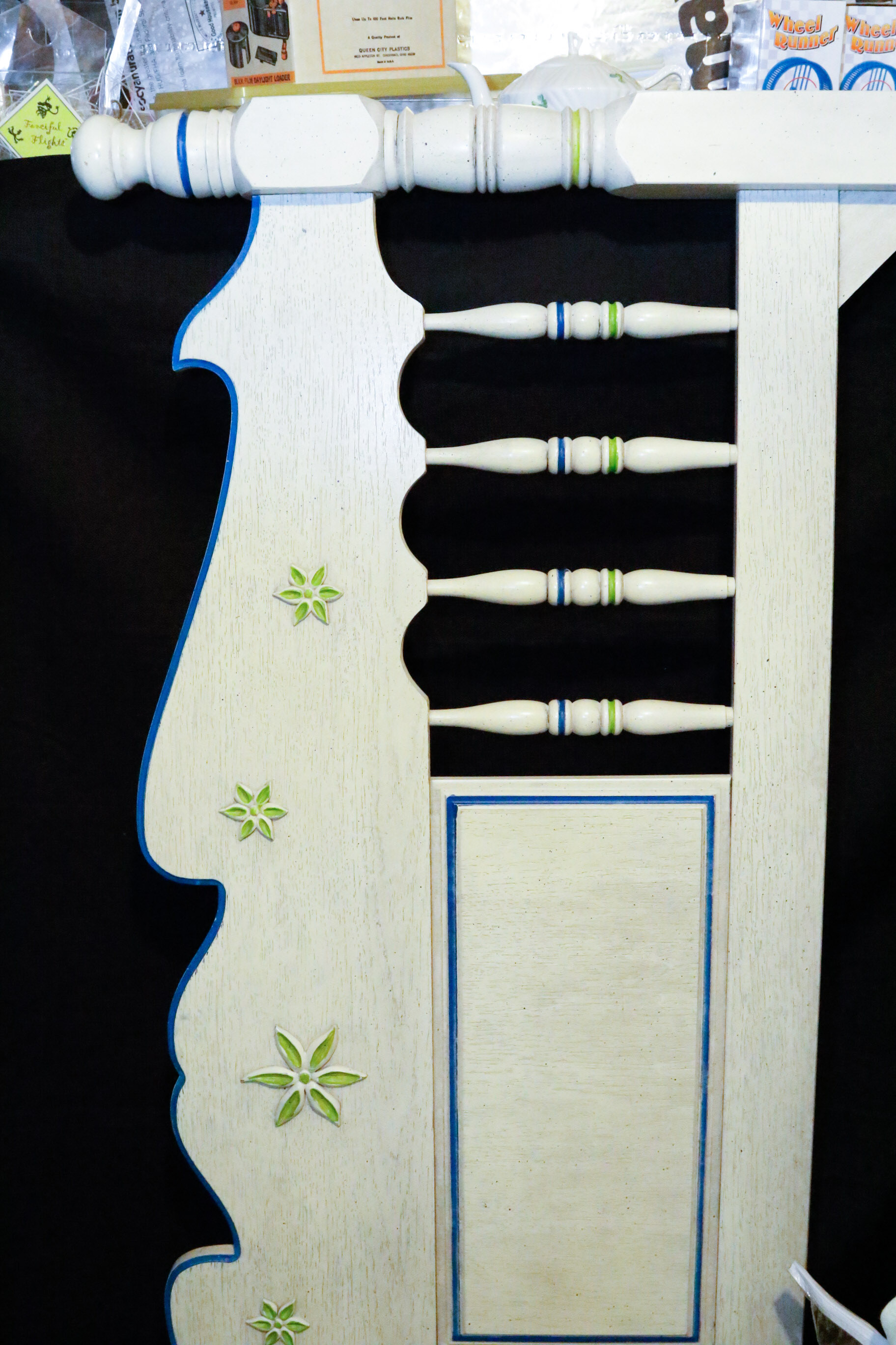 Vintage Stanley Bed Frame with Matching Nightstands