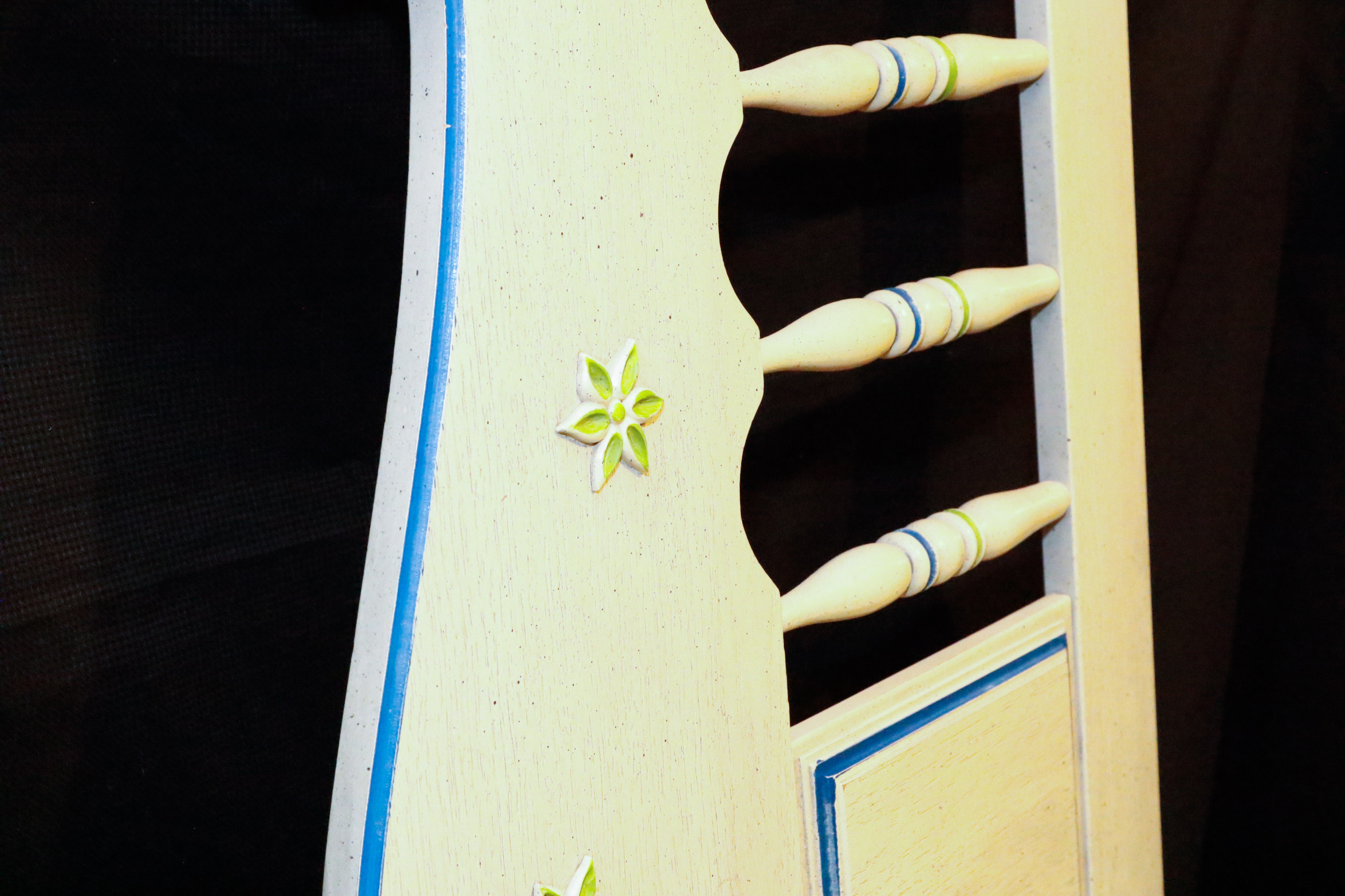 Vintage Stanley Bed Frame with Matching Nightstands