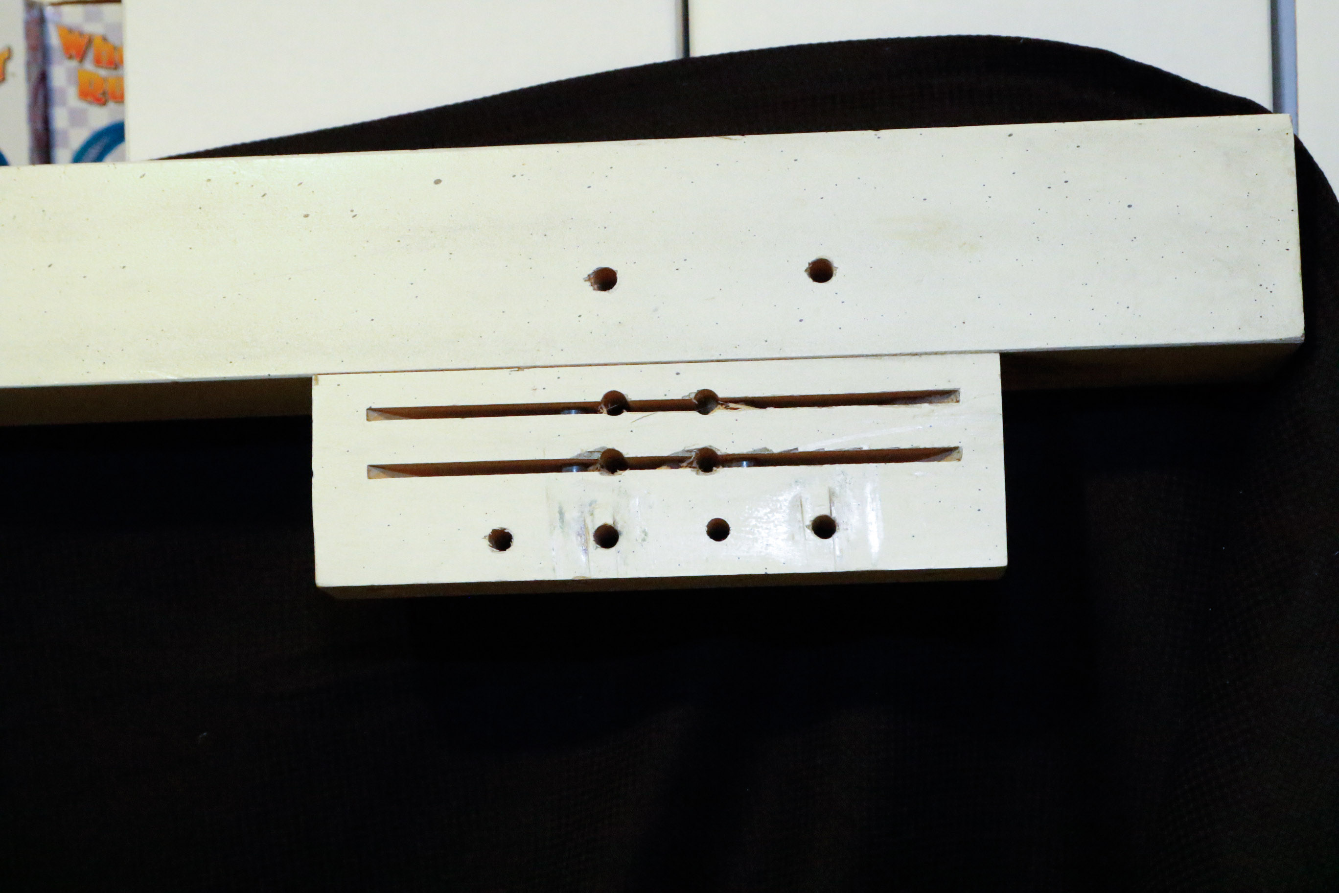 Vintage Stanley Bed Frame with Matching Nightstands