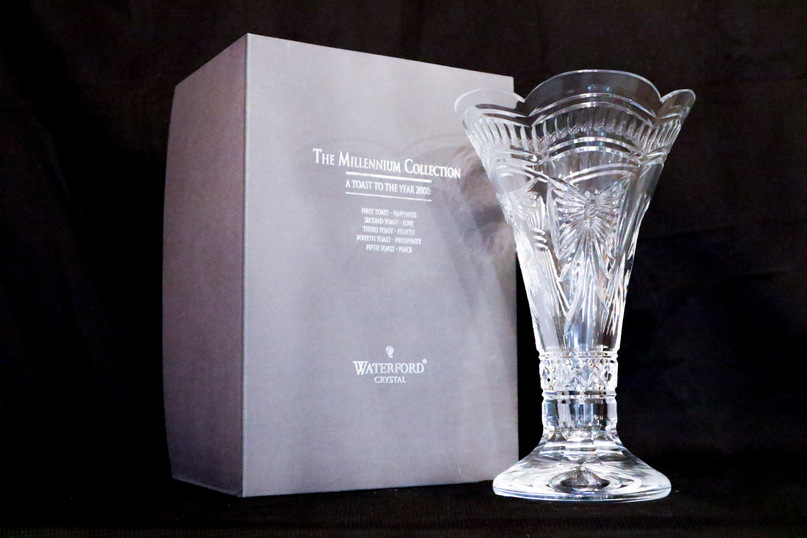 Waterford 2000 Millennium Collection Statement Vase