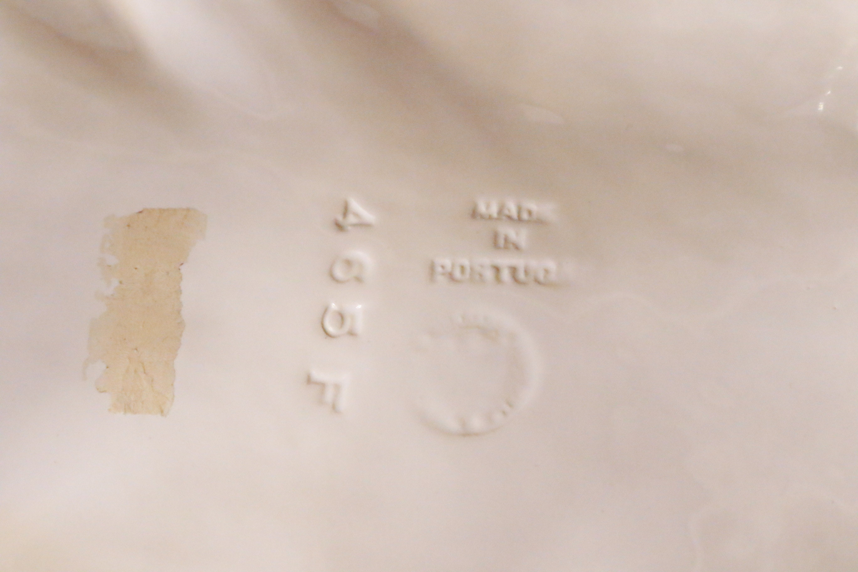 Portugeuse Bordallo Pinheiro Majolica Salad Service with Platters