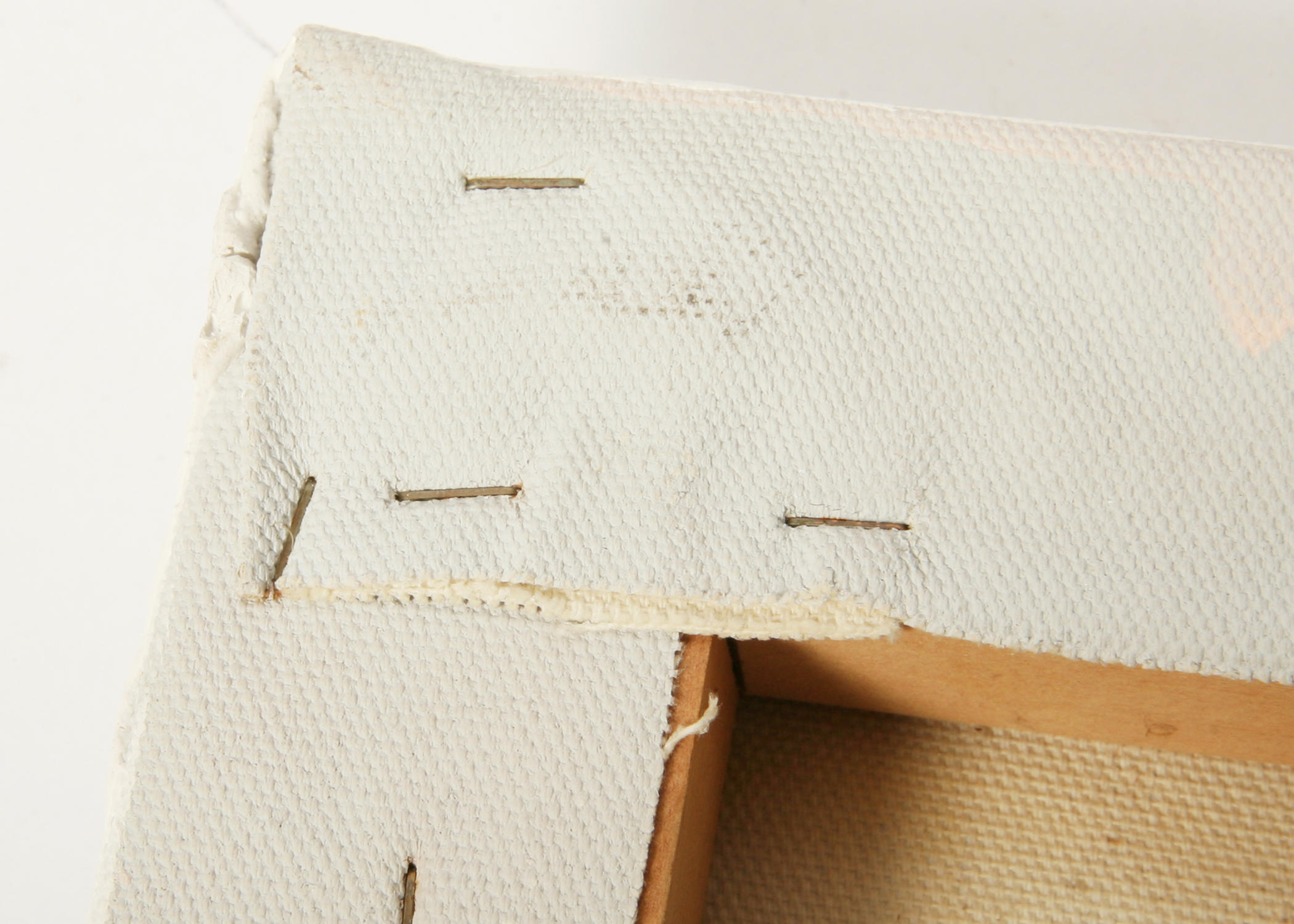 Signed Carol Kim Mixed Media Art on Canvas