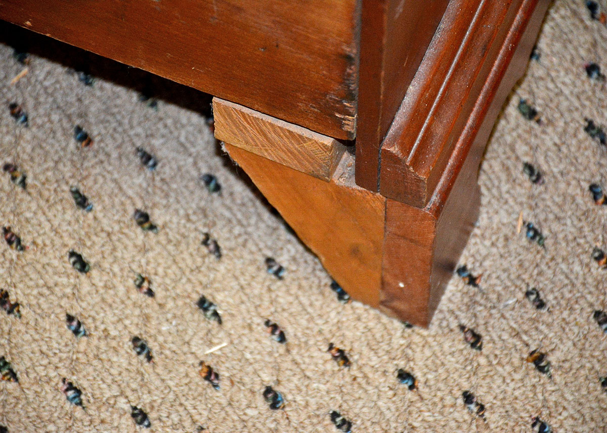 Antique Belding Bros. & Co. Thread Spool Display Cabinet