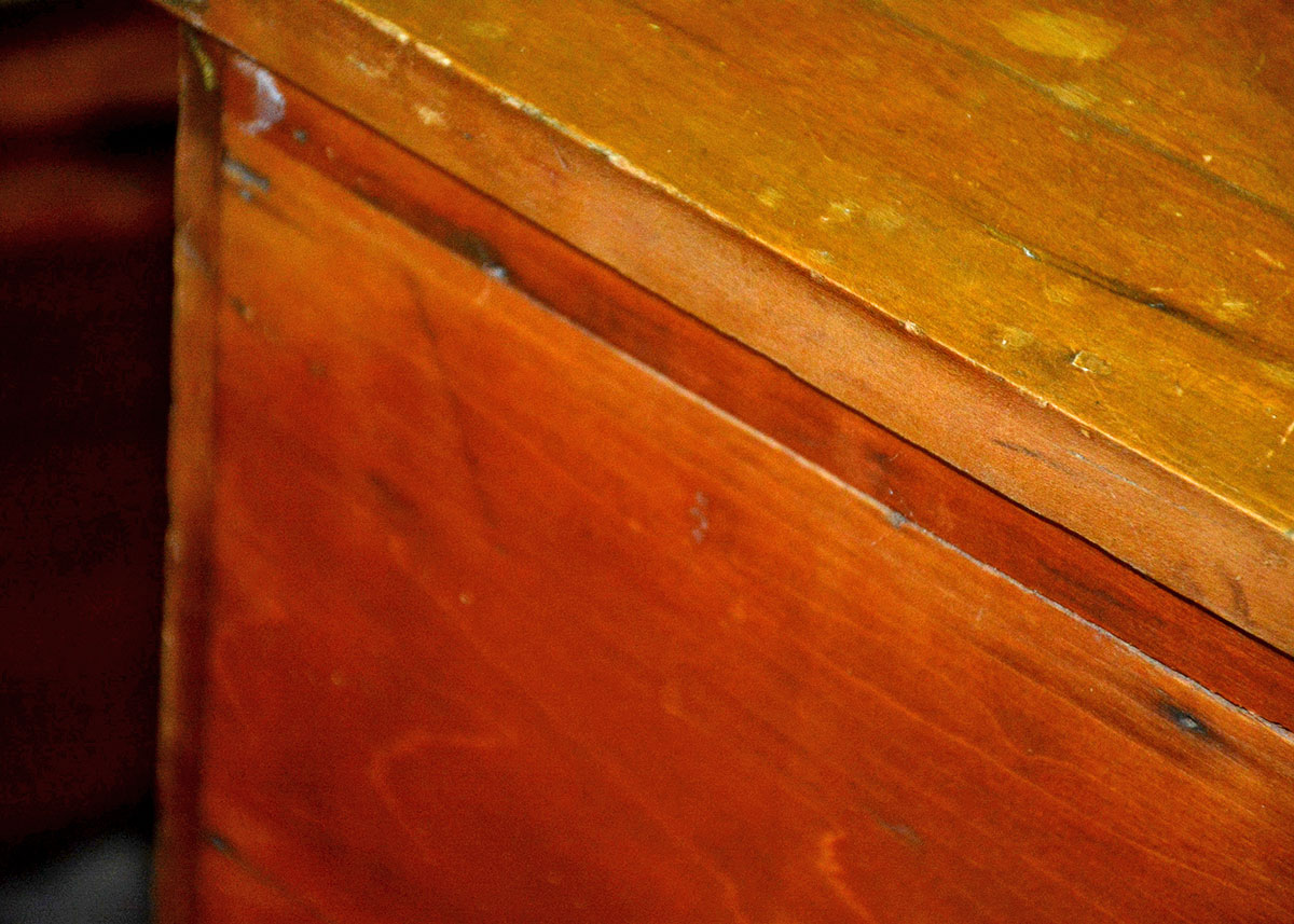 Antique Belding Bros. & Co. Thread Spool Display Cabinet