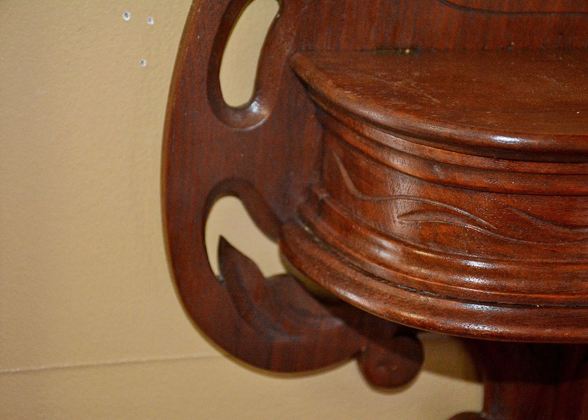 Antique Eastlake Victorian Style Shaving Mirror