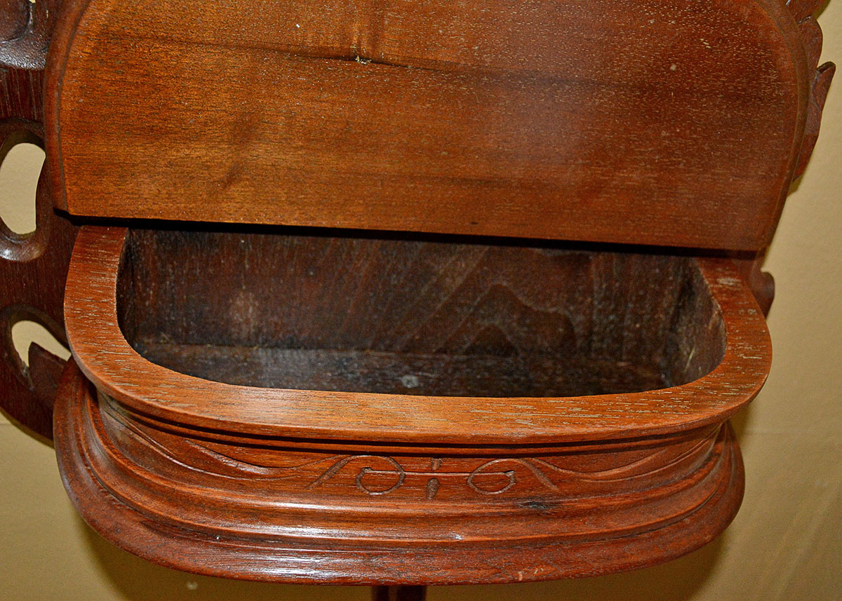 Antique Eastlake Victorian Style Shaving Mirror