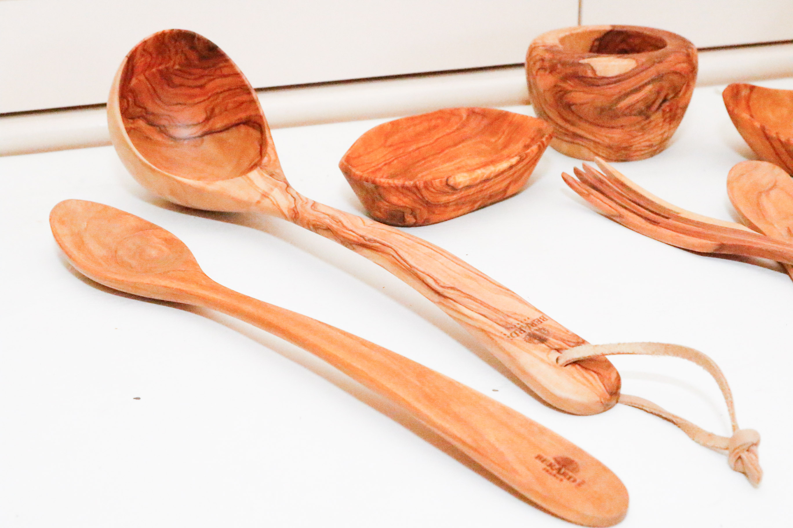 Berard France Olive Wood Serving Utensils