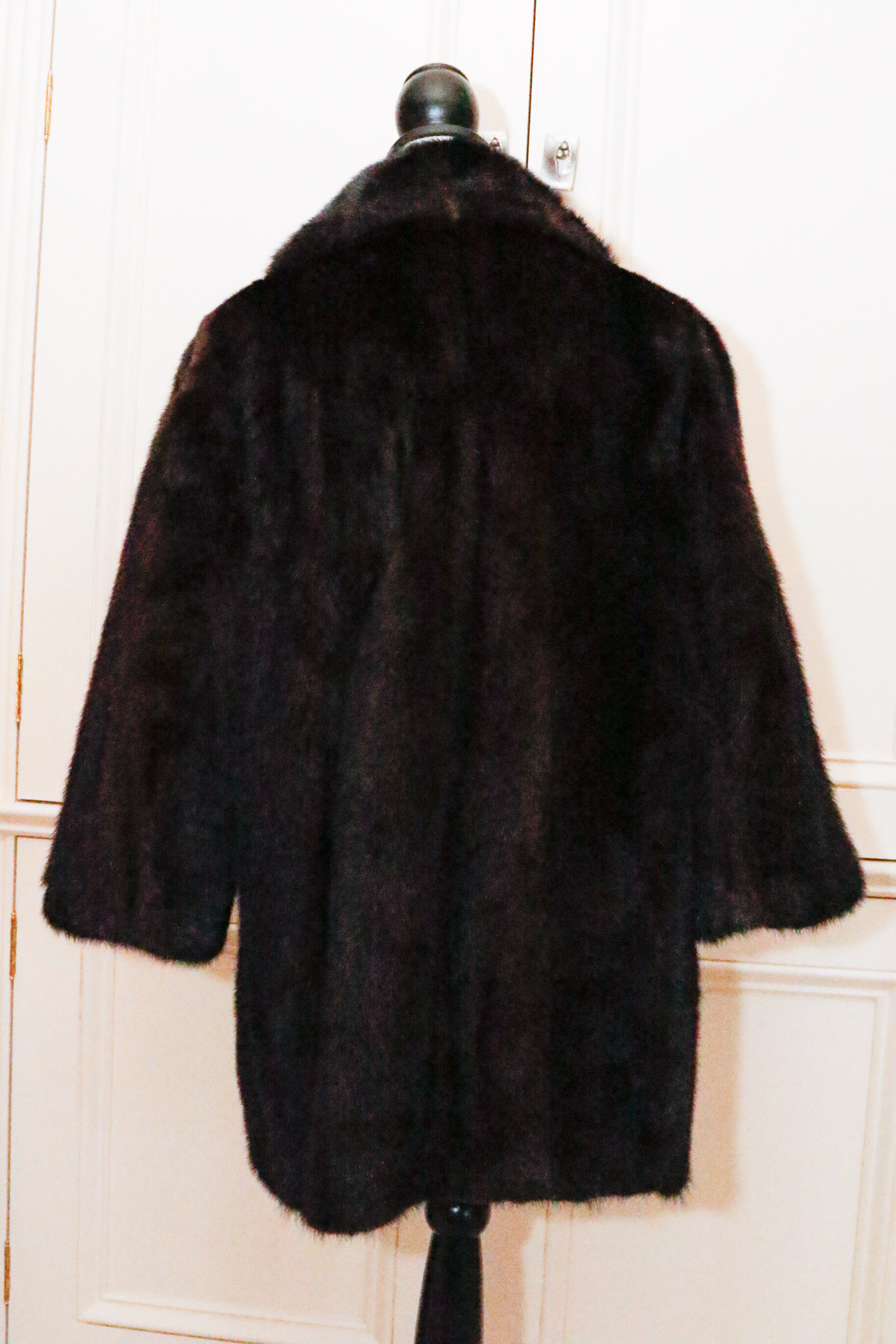 Half-Length Ranch Mink Fur Coat