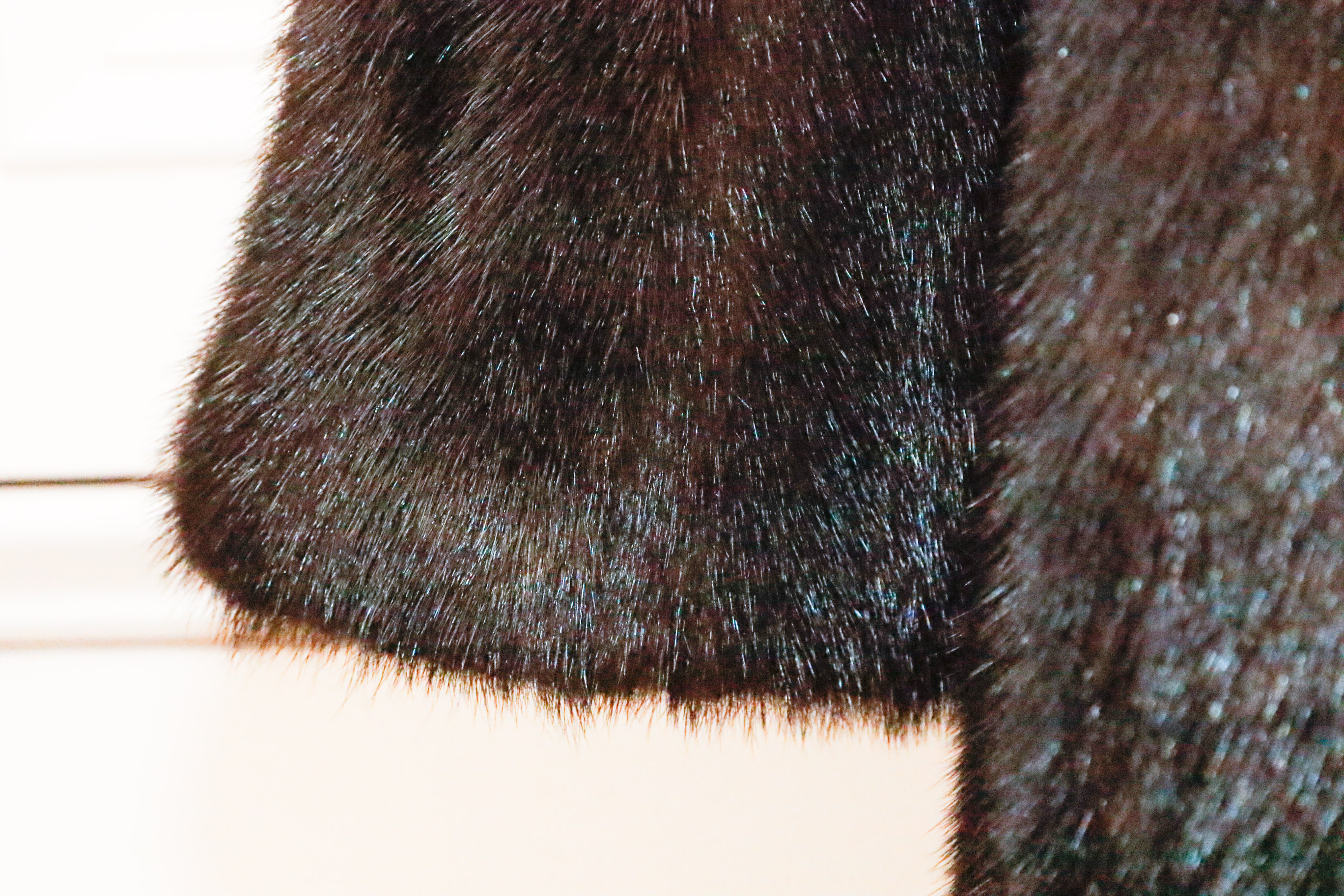 Half-Length Ranch Mink Fur Coat