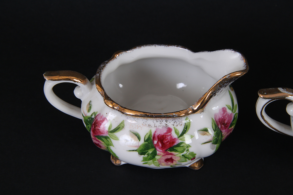 Assortment of Asian Inspired Porcelain Tableware