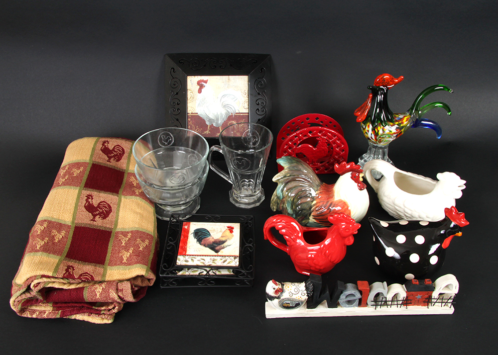 Rooster Themed Home Decor