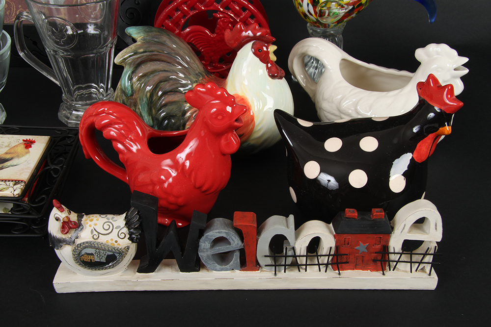 Rooster Themed Home Decor