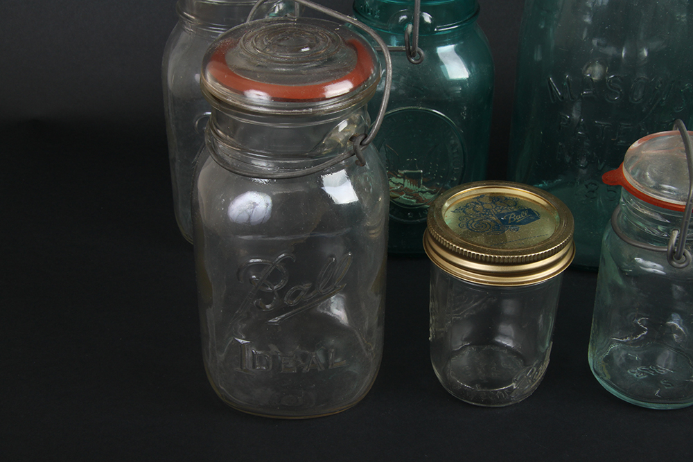 Assortment of Mason Jars