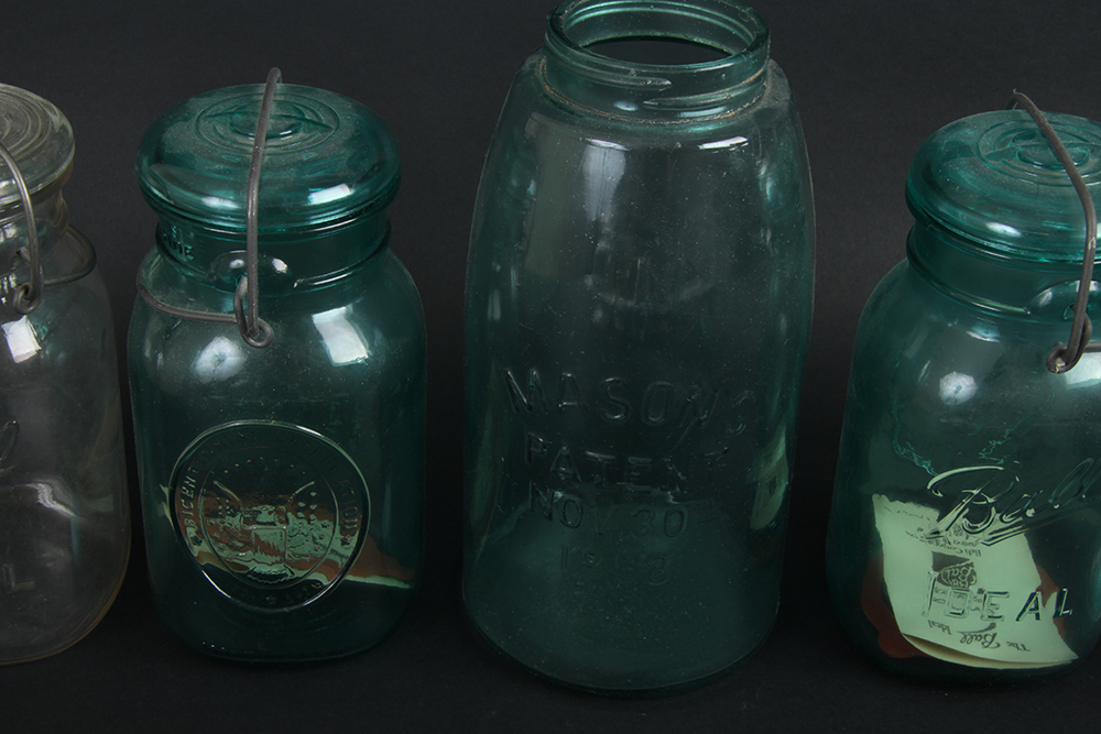 Assortment of Mason Jars