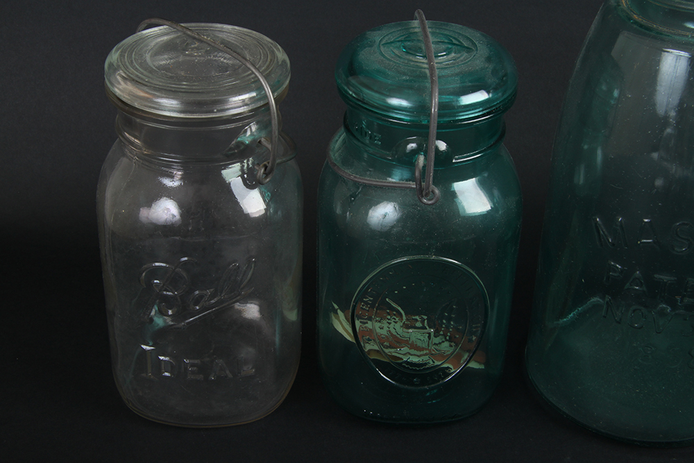 Assortment of Mason Jars