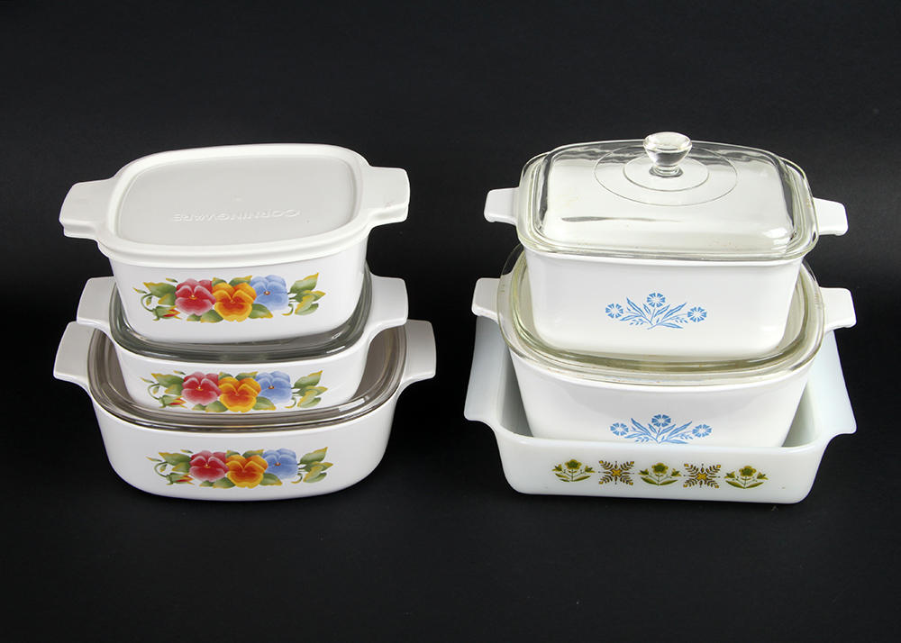 Selection of Corningware