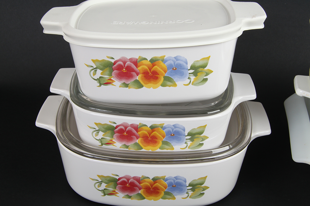 Selection of Corningware