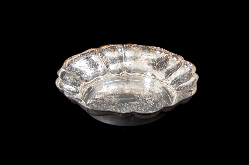 Barker Ellis Silver Plate Bowl