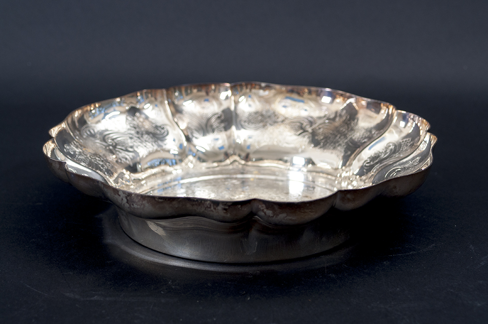 Barker Ellis Silver Plate Bowl
