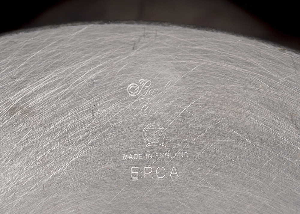 Barker Ellis Silver Plate Bowl