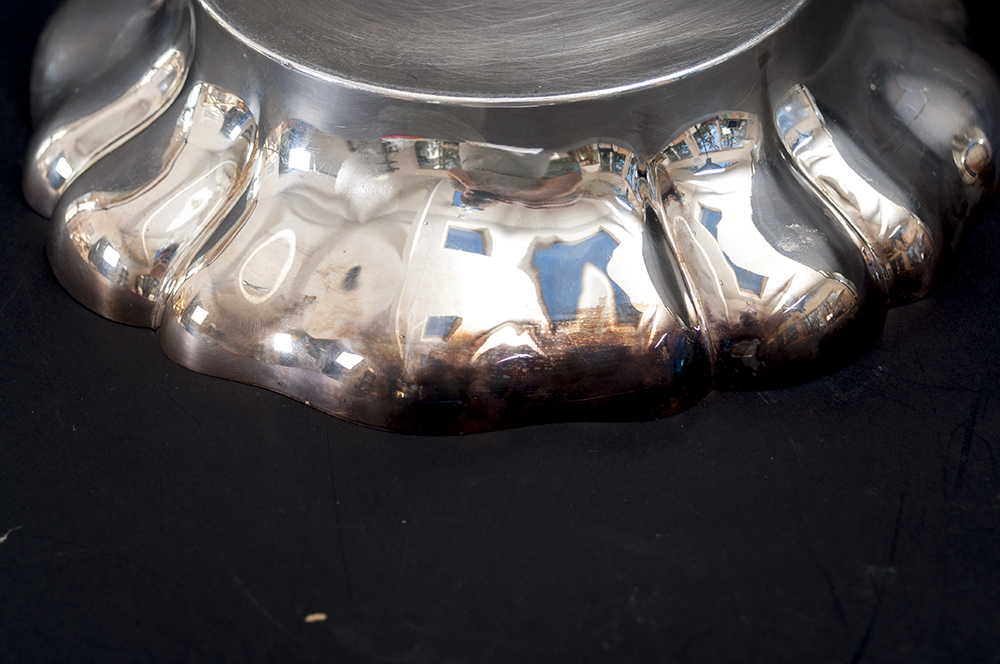 Barker Ellis Silver Plate Bowl