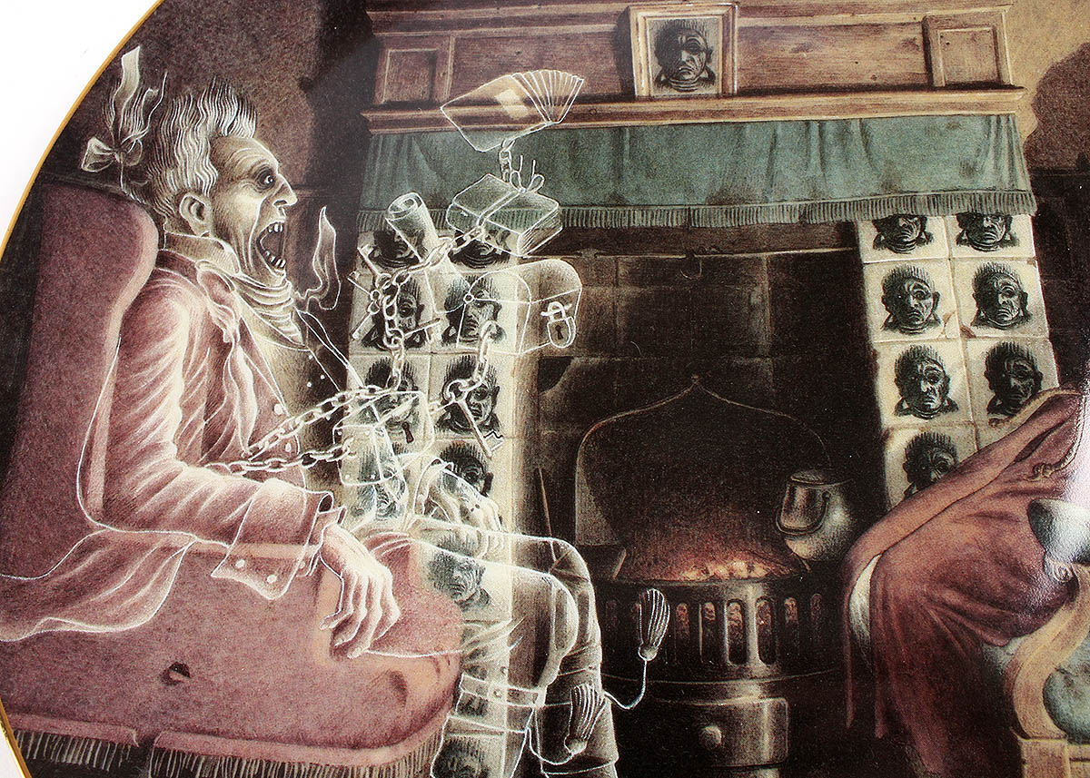 Department 56 A Christmas Carol Decorative Porcelain Plates