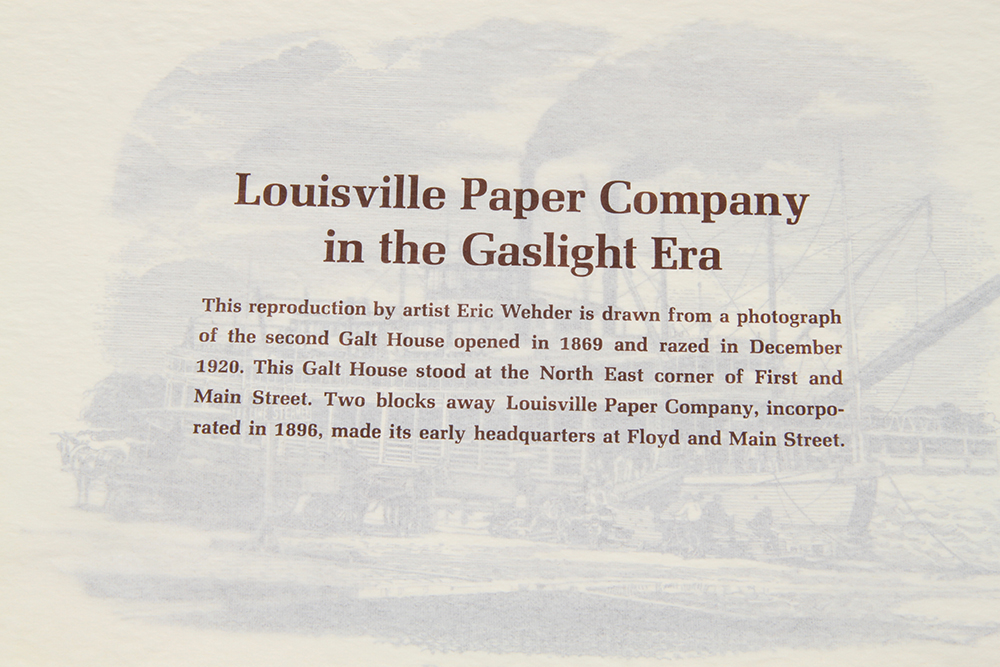 Lithograph Prints of Louisville Landmarks