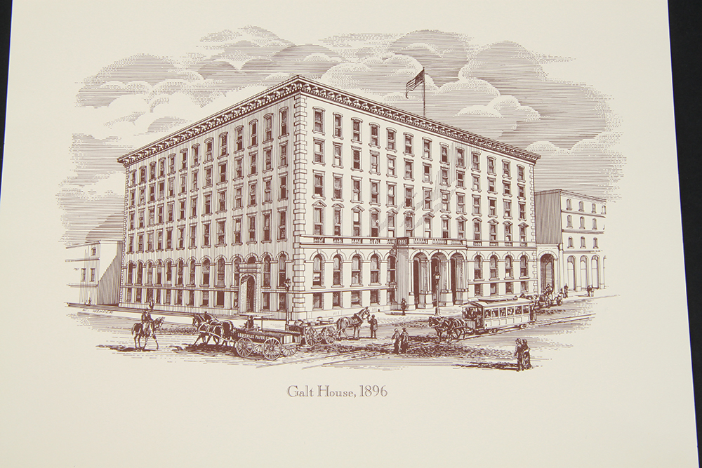 Lithograph Prints of Louisville Landmarks