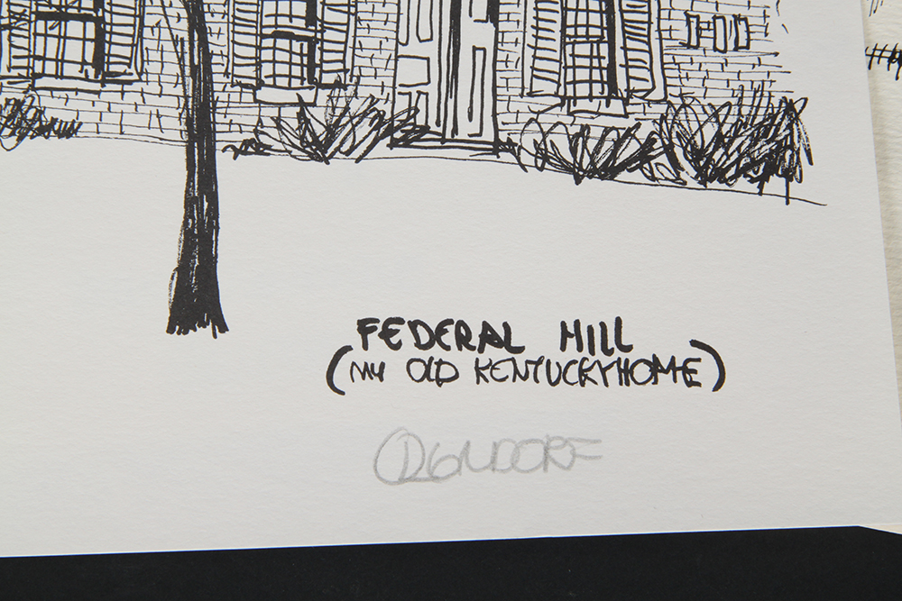 Lithograph Prints of Louisville Landmarks