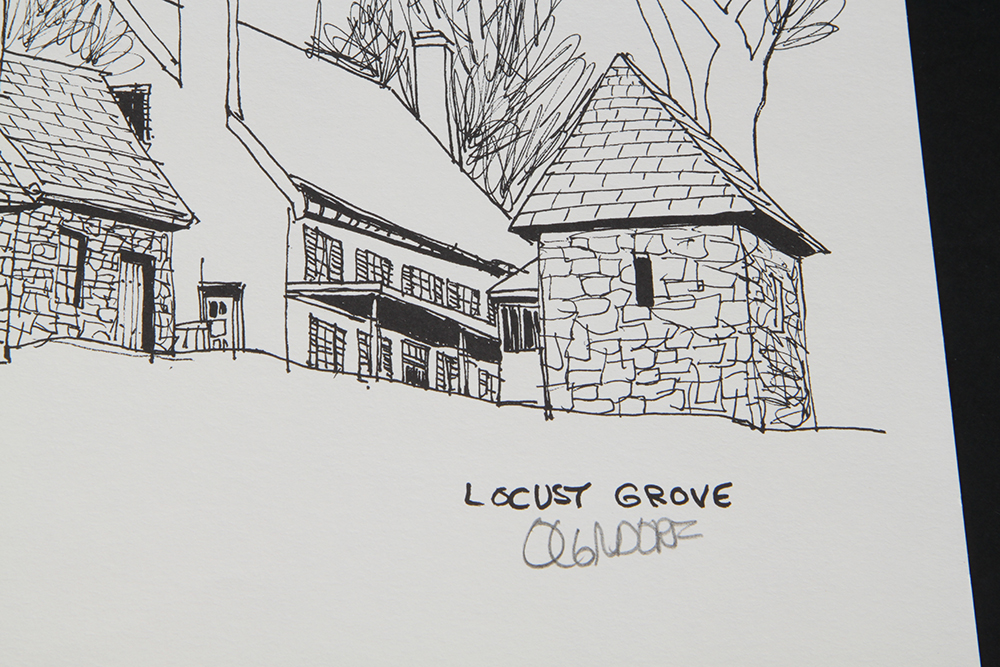 Lithograph Prints of Louisville Landmarks