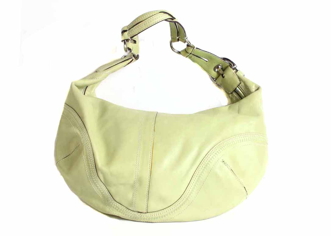 Coach Green Leather Soho Hobo Bag