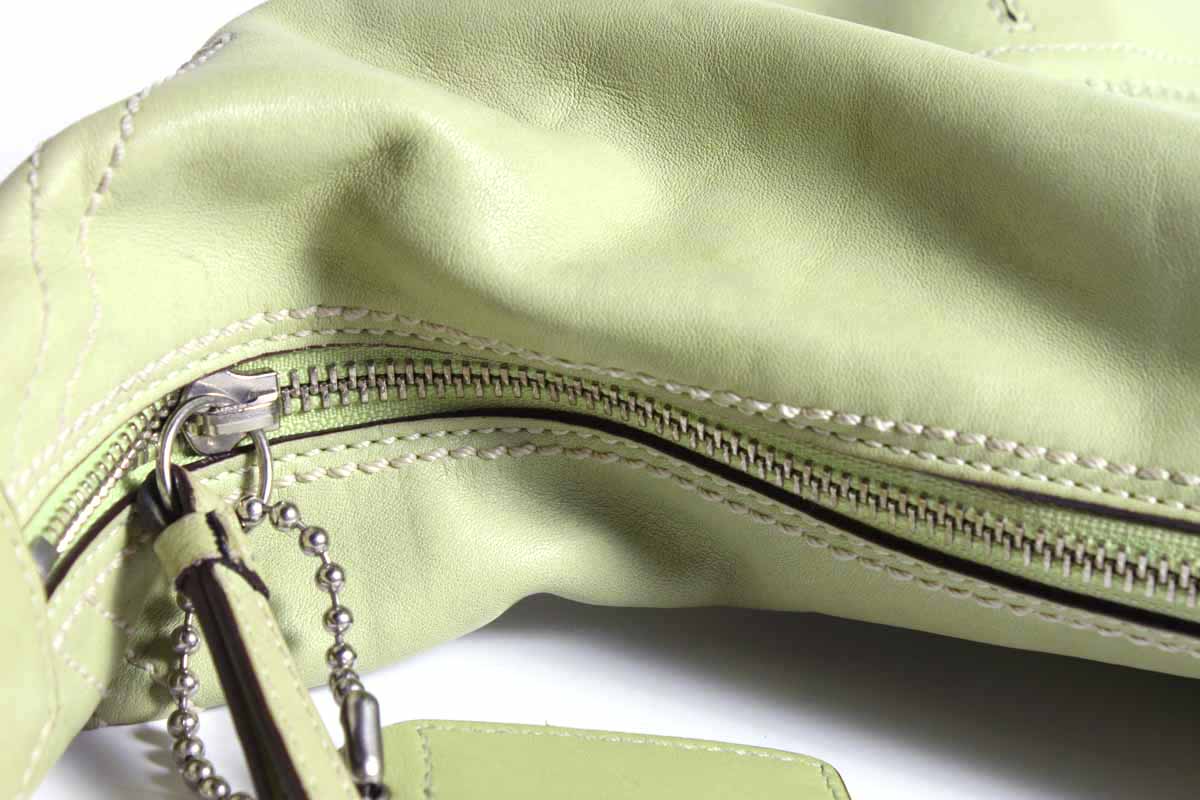 Coach Green Leather Soho Hobo Bag