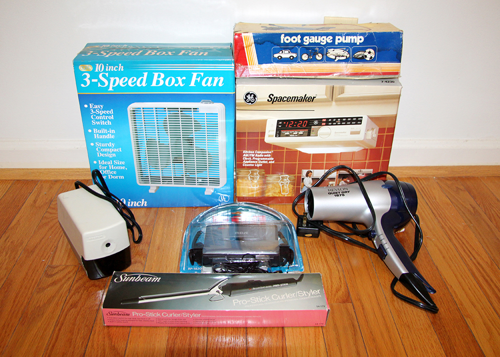 Selection of Small Household Electronics