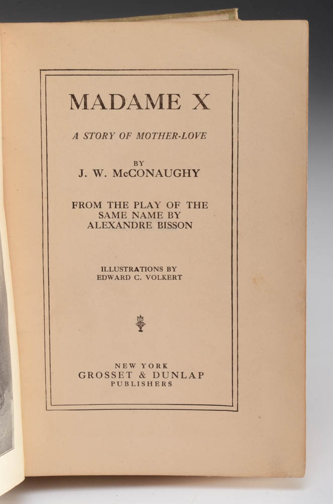1910 "Madame X" First Edition