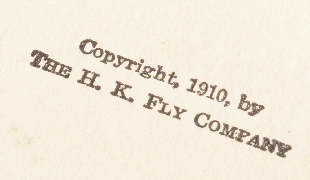 1910 "Madame X" First Edition