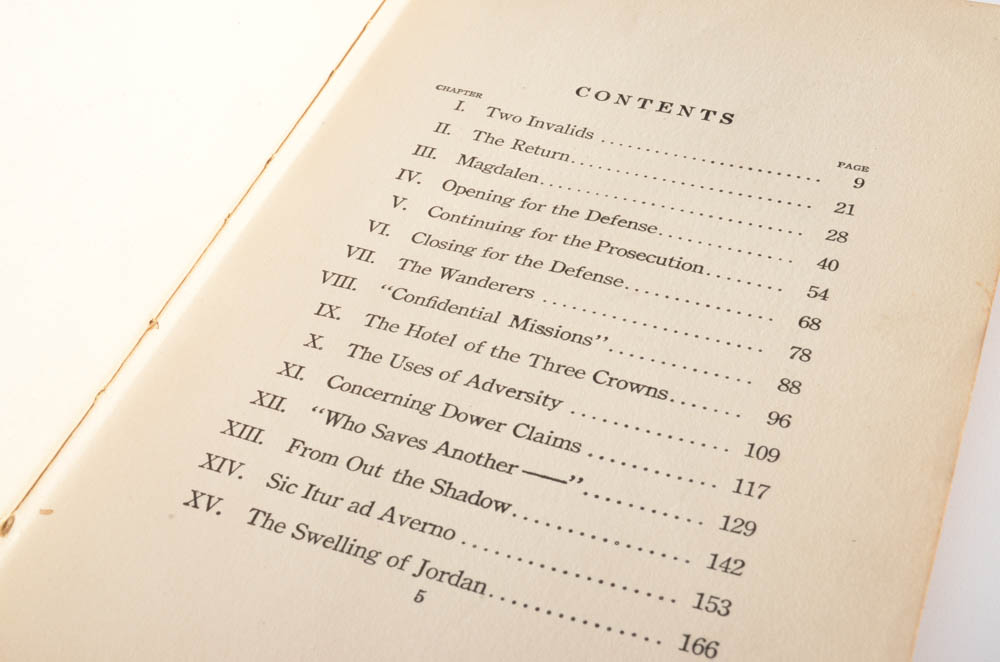 1910 "Madame X" First Edition