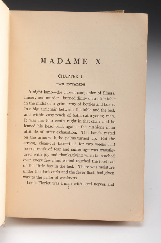 1910 "Madame X" First Edition