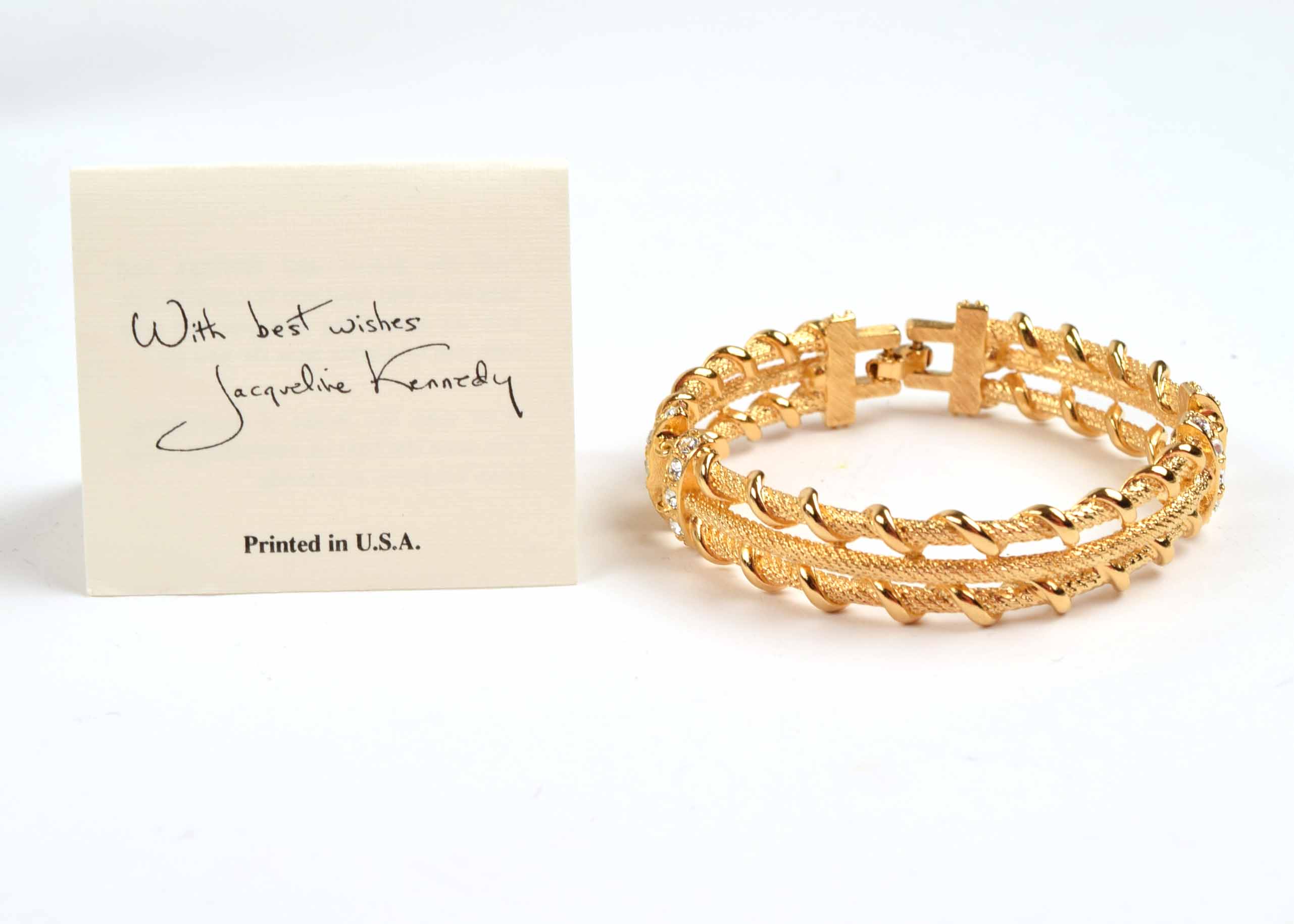 Camrose and Kross Jacqueline Kennedy Reproduction Bracelet