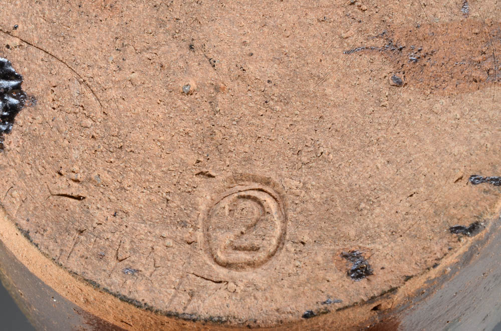 Evan Javan Brown Pottery Face Jug