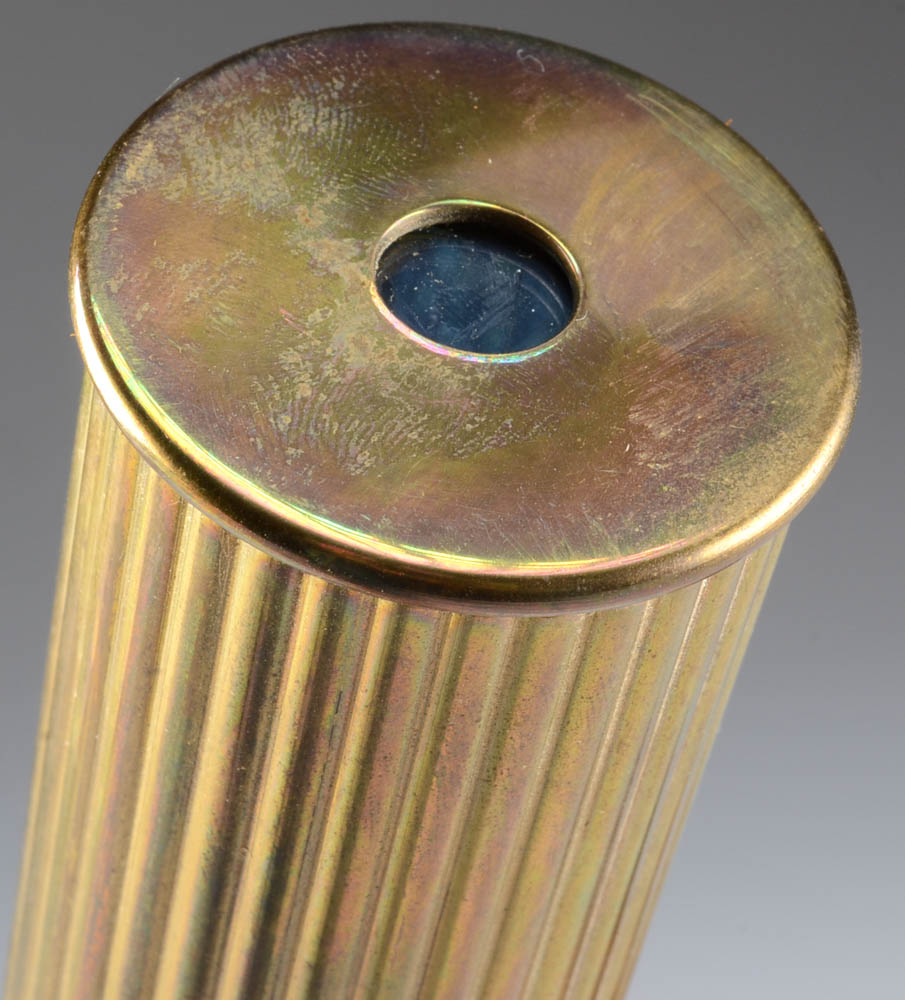 1989 Chesnik-Koch Brass Two Wheel Kaleidoscope