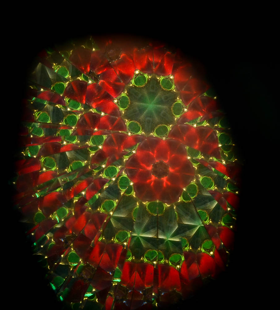 1989 Chesnik-Koch Brass Two Wheel Kaleidoscope