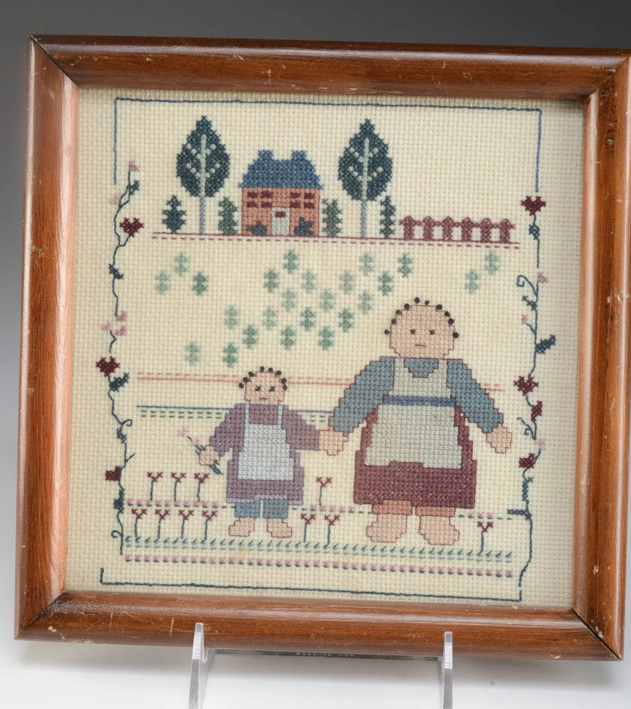 Vintage Framed Art Lot