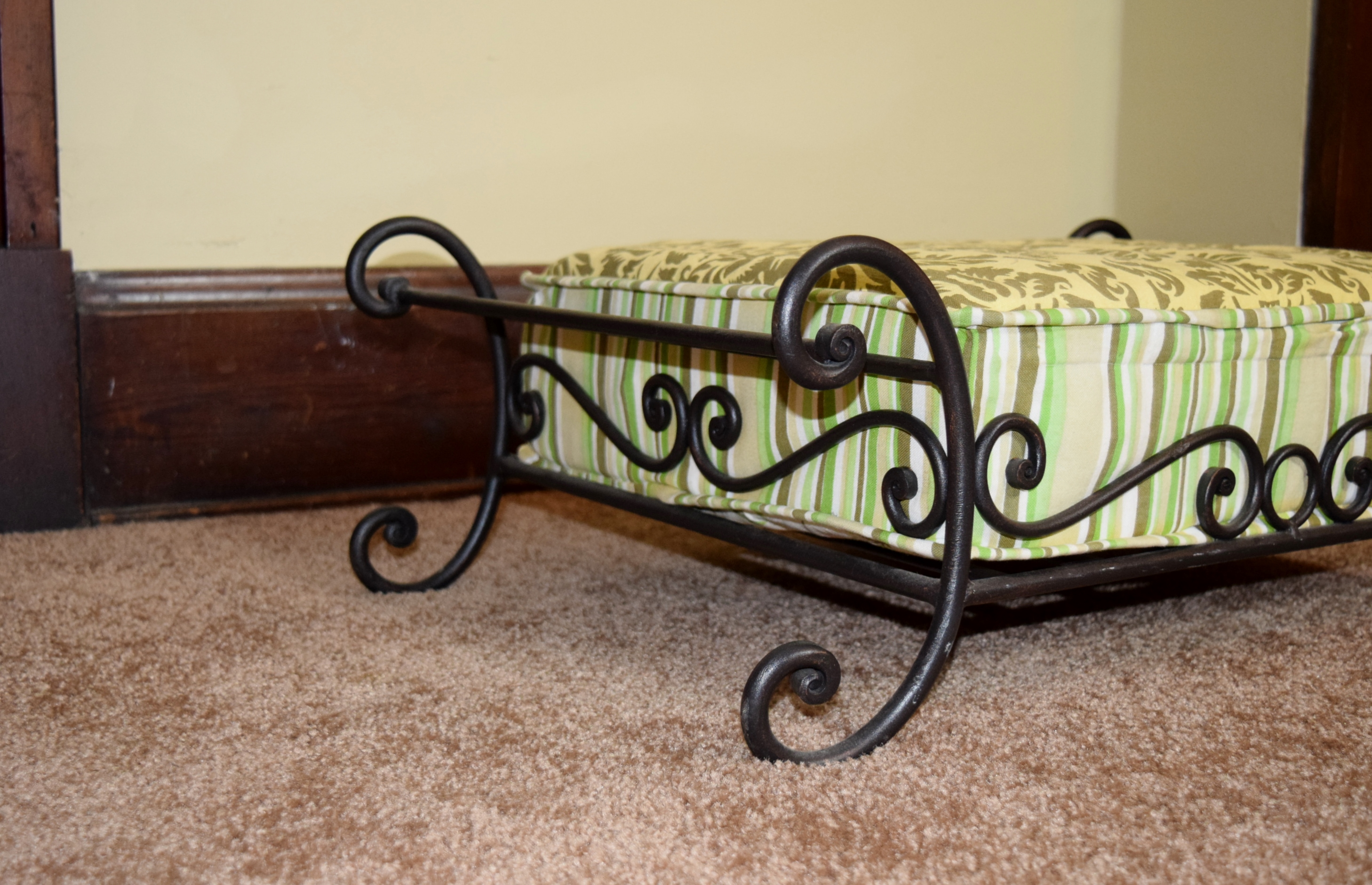 Wrought Iron Dog Bed