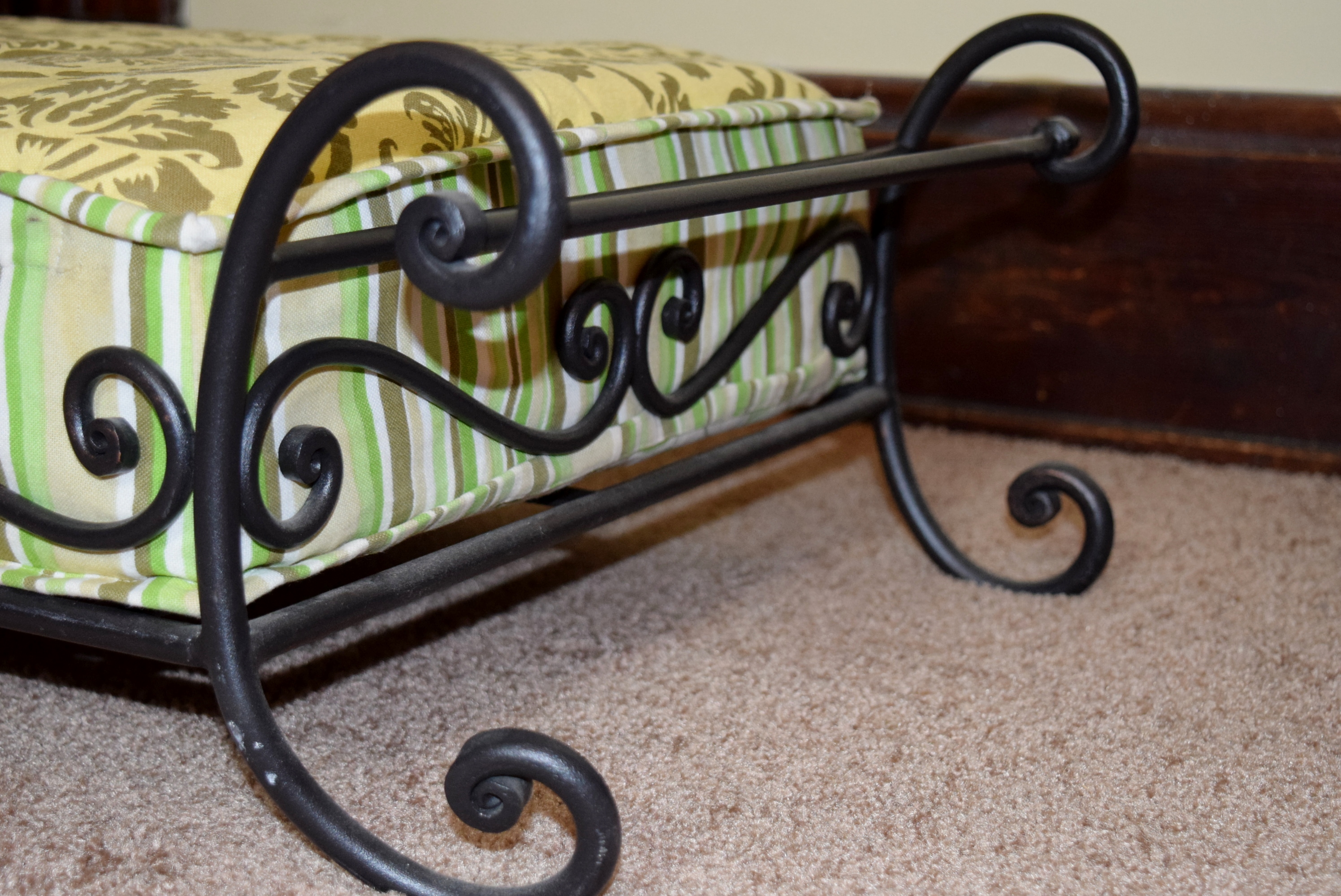 Wrought Iron Dog Bed