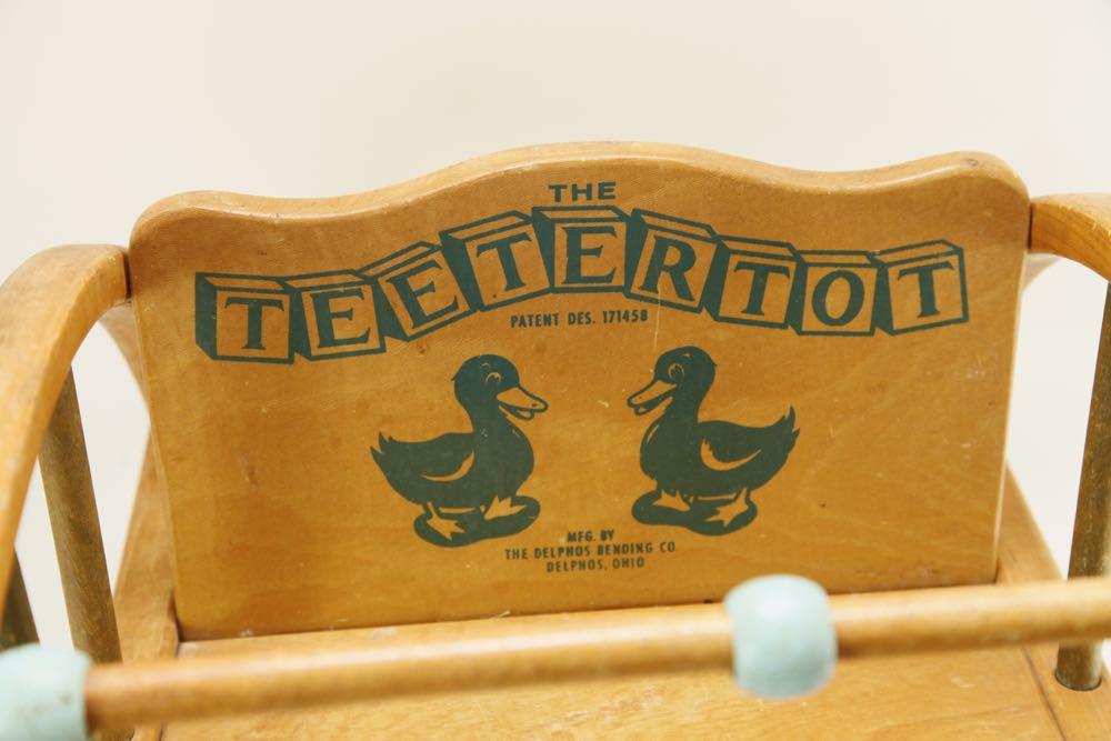 Vintage Teetertot Baby Rocker