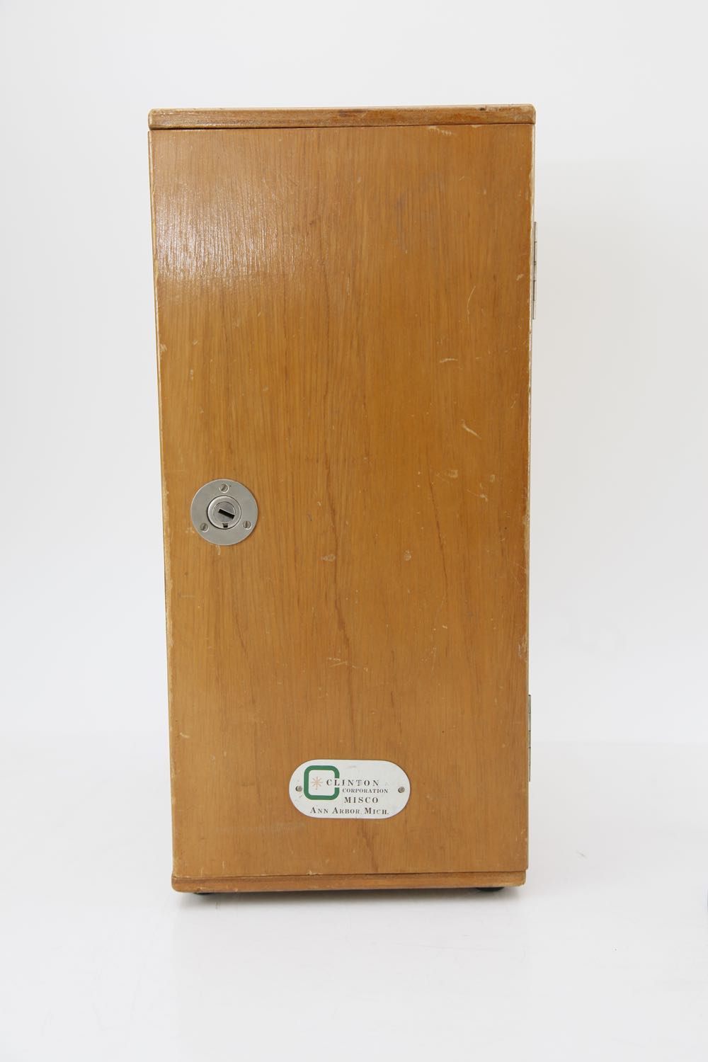 Vintage Microscope in Original Wooden Box