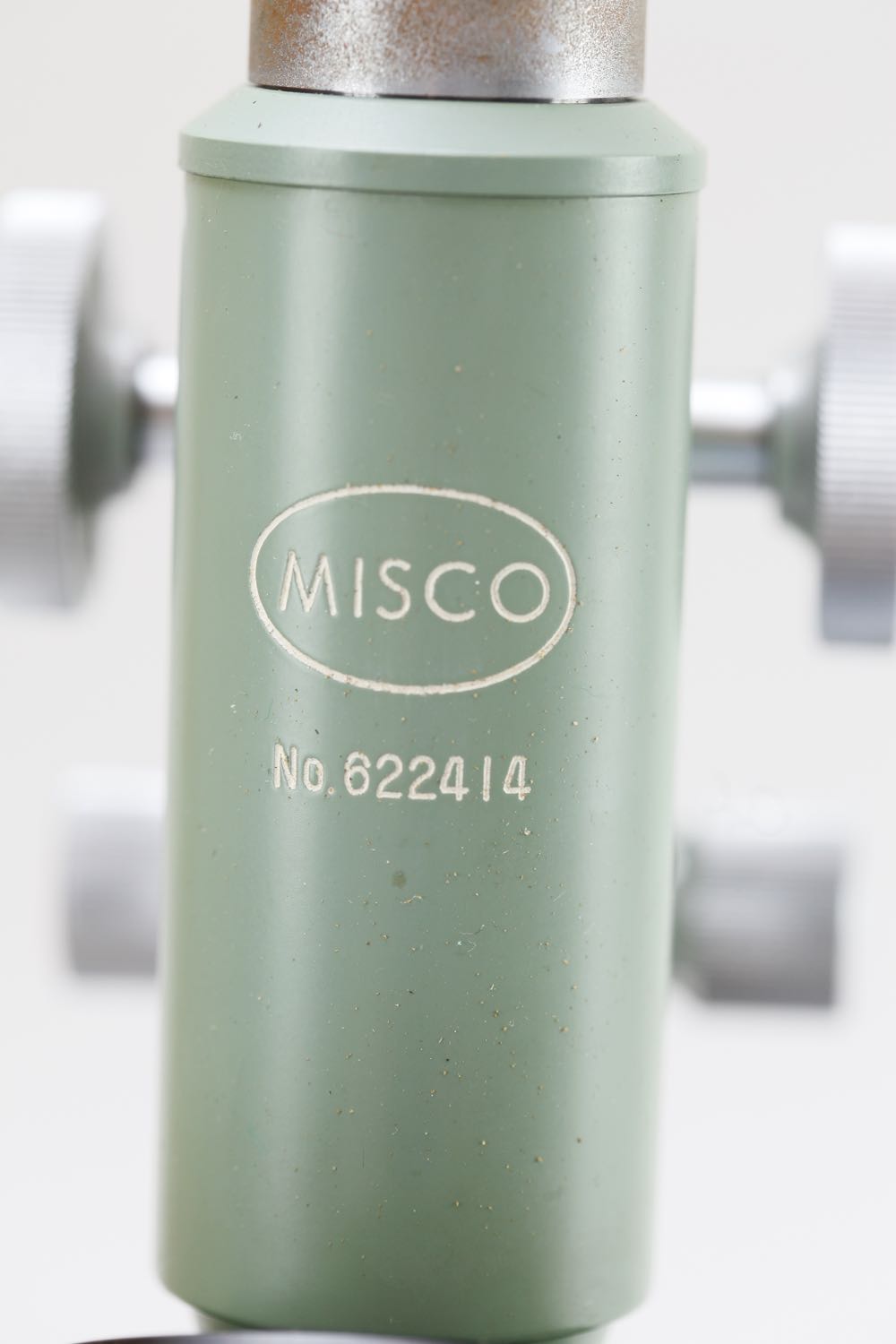 Vintage Microscope in Original Wooden Box