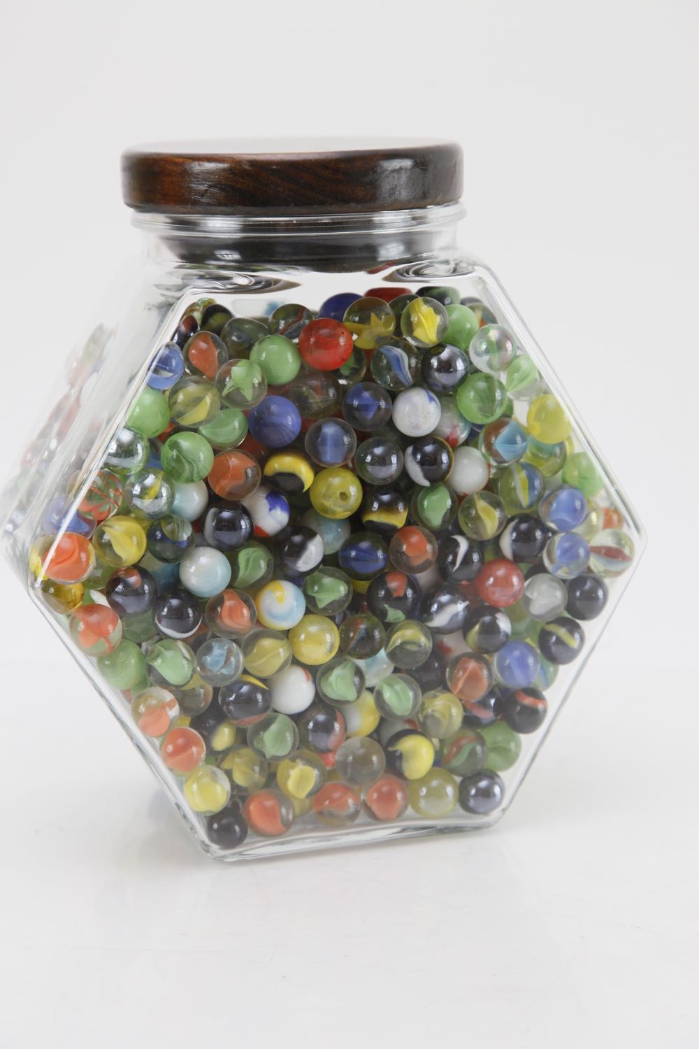 Cookie Jar Filled with Marbles