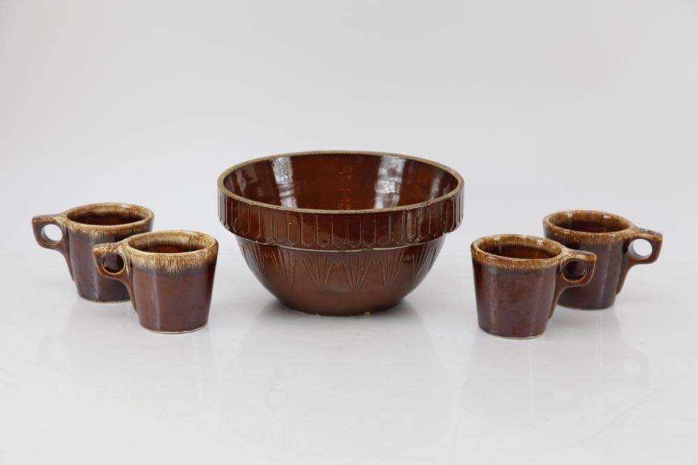 Vintage Brown USA Earthware